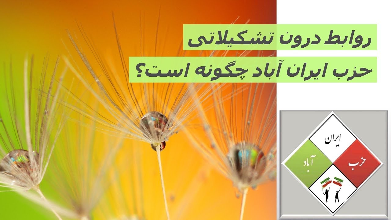 روابط درون تشکیلاتی حزب ایران آباد چگونه است؟